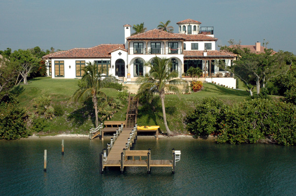 Private Intracoastal Waterway Estate Home